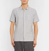 Thumbnail for your product : Oliver Spencer Striped Cotton-Jersey Shirt
