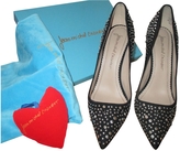 Thumbnail for your product : Jean-Michel Cazabat JEAN MICHEL CAZABAT Black Leather Heels