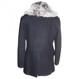 Thumbnail for your product : Vanessa Bruno Blue Wool Coat