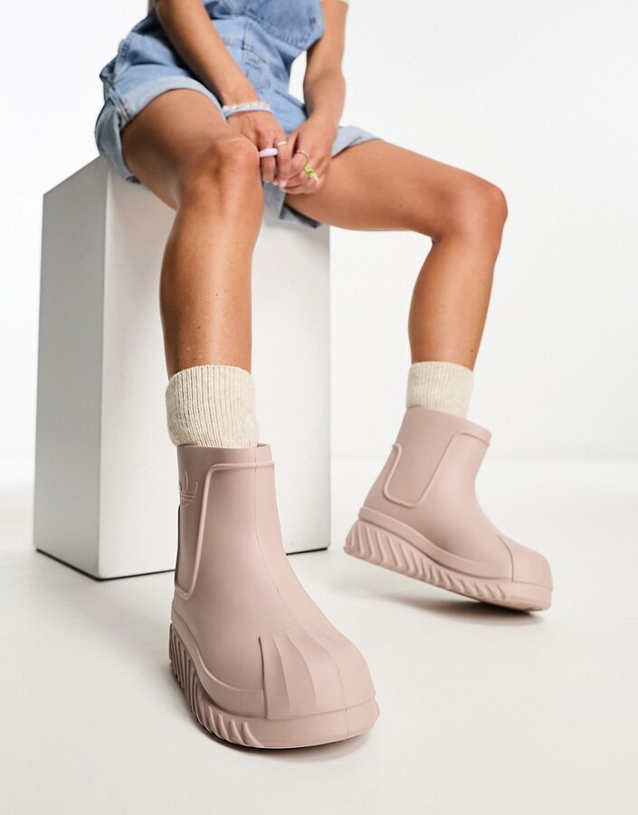 adidas AdiFom Superstar boots in beige - ShopStyle