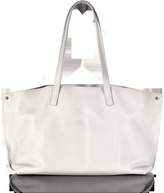 Thumbnail for your product : Akris Ai Small White Leather Tote Bag