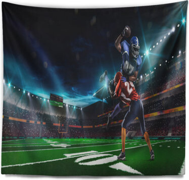Sport American Football Player Tapestry
