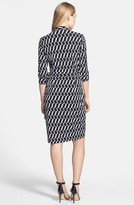 Thumbnail for your product : Maggy London Print Matte Jersey Wrap Dress