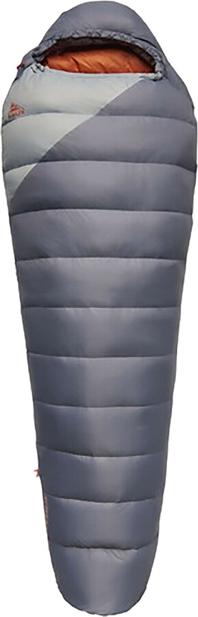 Kelty Pack Cosmic Down 40 Sleeping Bag, Men's, Regular, Smoke/Castle Rock