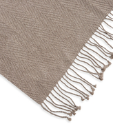 Thumbnail for your product : A & R Cashmere Cashmere Blend Chevron Weave Throw