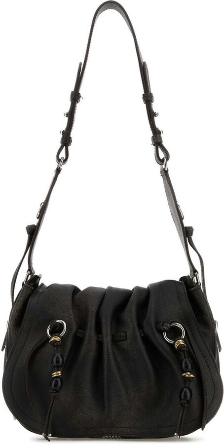 Isabel Marant Drawstring Embellished Shoulder Bag