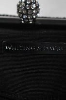 Thumbnail for your product : Whiting & Davis Black Jewel Clasp Mesh Glam Clutch Handbag New $158 90067537