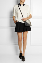 Thumbnail for your product : Kenzo Contrast-collar cloqué top