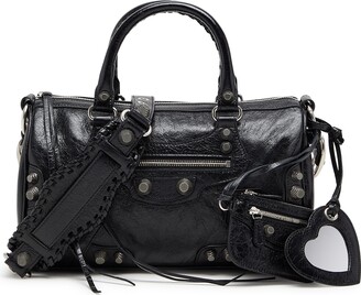 Women's Le Cagole Mini Duffle Bag in Black