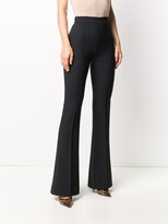 Thumbnail for your product : Elisabetta Franchi High-Waisted Flared Trousers