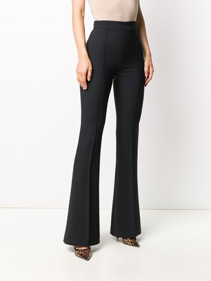 Elisabetta Franchi High-Waisted Flared Trousers
