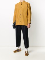 Thumbnail for your product : Issey Miyake Pre-Owned 1980s Mandarin Collar Striped Shirt