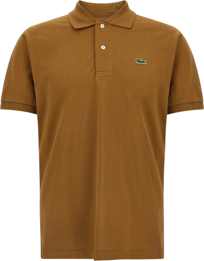 Lacoste L.12.12 logo-patch piqué polo shirt