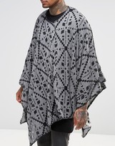 Thumbnail for your product : Religion Knitted Aztec Festival Poncho