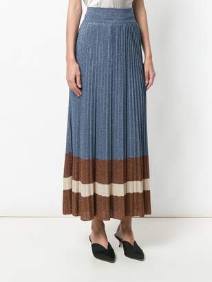 Altea knitted pleated skirt