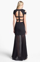 Thumbnail for your product : BCBGMAXAZRIA Cutout Detail Gown