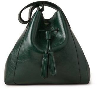 Mulberry Millie Tote Green Glossy Calf