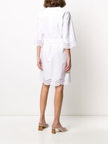 Thumbnail for your product : P.A.R.O.S.H. Cojourd scalloped hem dress