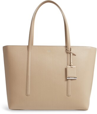 HUGO BOSS Taylor Leather Shopper - ShopStyle Tote Bags