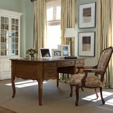 Thumbnail for your product : Ethan Allen Taffeta Stripe Inverted Pleat 100" Panel, Royal Rust/Taupe