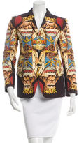 Thumbnail for your product : Undercover Byzantine Wool-Blend Blazer