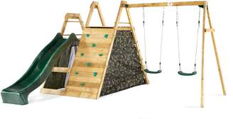 Plum Climbing Pyramid with Swings