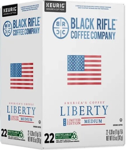 Black Rifle Coffee Company Liberty K-Cups 22 Count Coffee