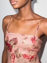 Thumbnail for your product : Zimmermann Cassia floral-print midi dress