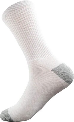 High Quality Mens Cotton Sports Socks with Reinforced Heel and Toe size 6-11 