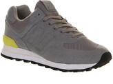 Thumbnail for your product : New Balance M574 Sonic Grey