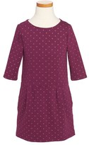 Thumbnail for your product : Tea Collection 'Blitzen' Long Sleeve Dress (Toddler Girls, Little Girls & Big Girls)
