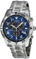Thumbnail for your product : Citizen Perpetual Calendar Eco-Drive Chronograph Silver Dial Mens Watch
