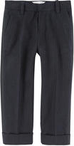 Thumbnail for your product : Little Marc Jacobs Pin-striped suit trousers