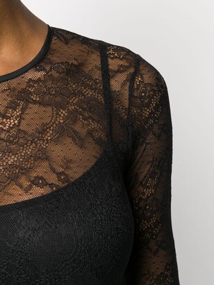 RED Valentino Lace Bodysuit