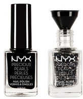 Thumbnail for your product : NYX Black Nail Lacquer with Opal Pearls