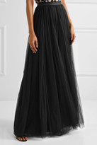 Thumbnail for your product : Needle & Thread Tulle Maxi Skirt - Black