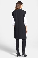 Thumbnail for your product : Classiques Entier Belted Long Crepe Vest