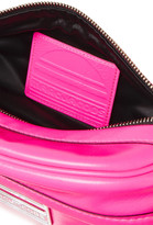 Thumbnail for your product : Marc Jacobs Logo-embellished Neon Textured-leather Belt Bag