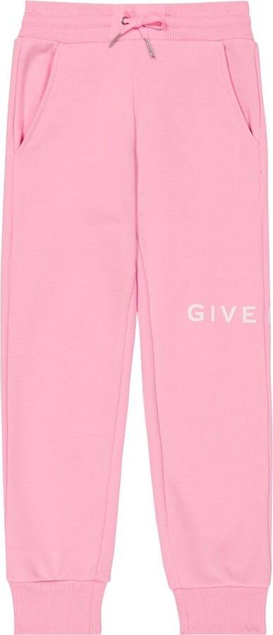 Givenchy Kids Logo cotton-blend jersey sweatpants