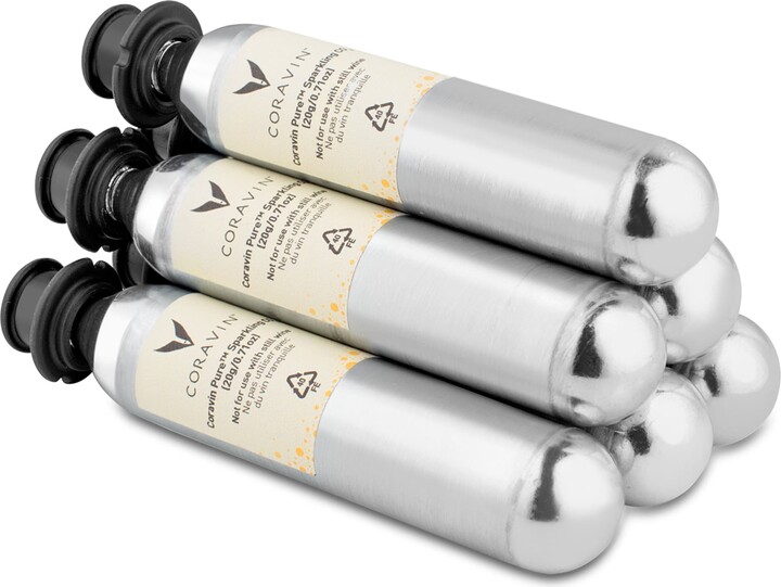 Coravin Pure Sparkling CO2 Capsules