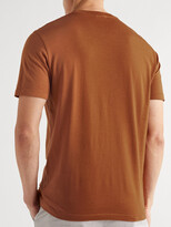 Thumbnail for your product : Altea Cotton and Cashmere-Blend Jersey T-Shirt - Men - Brown - S