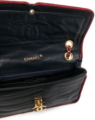 Chanel Pre Owned 1984-1986 quilted Classic Flap shoulder bag - ShopStyle
