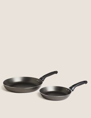 M&S Collection 2pc Everyday Aluminium Frying Pan Set - ShopStyle