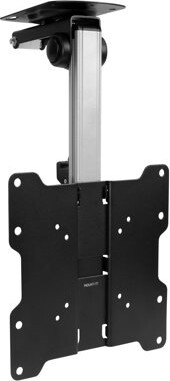 Mount-it Mount-It! Height Adjustable Ceiling TV and Monitor Mount | Under Cabinet Mount Fits 17 - 37 in. TVs