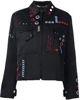 Thumbnail for your product : Versace embroidered bomber jacket