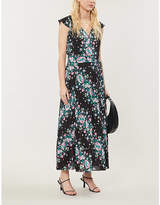 Thumbnail for your product : Diane von Furstenberg Isla floral-print crepe midi dress