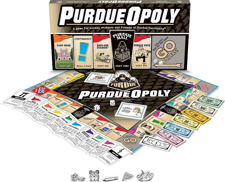 Late For The Sky University of Purdue Purdue-Opoly Board Game