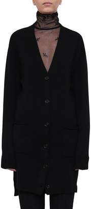 Ann Demeulemeester Wool And Cashmere Oversized Cardigan