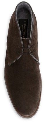 To Boot Burnett Cashmere Lined Suede Chukka Boots