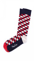 Thumbnail for your product : Happy Socks Filled Optic Socks